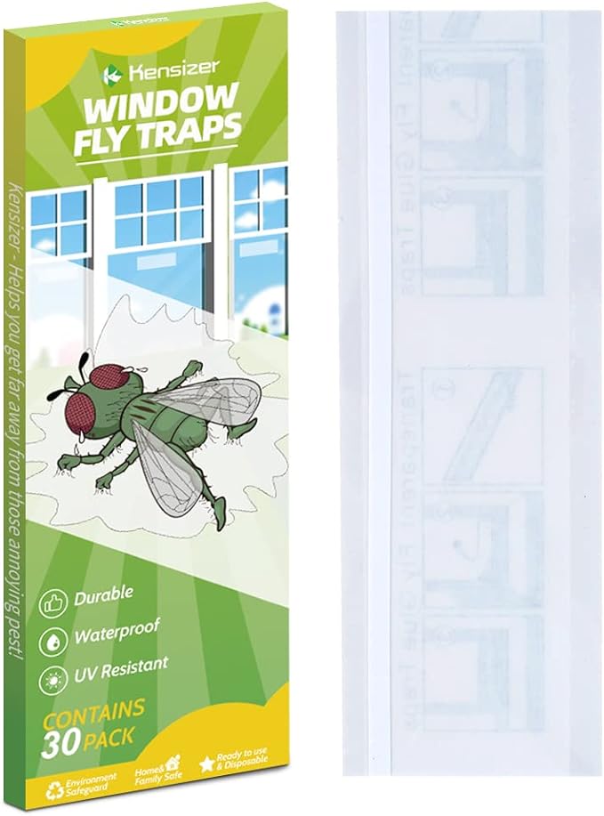 Kensizer 50-Pack Window Fly Traps
