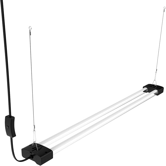 3FT LED Succulent Terrarium Plant Grow Light Linkable Full Spectrum Daylight with Enhanced 660nm Red and 450nm Blue LightTech Indoor Lighting Fixture (3 FT)