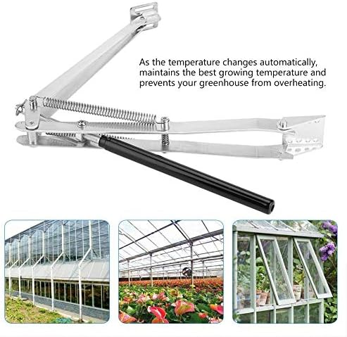 Solar Heat Sensitive Automatic Greenhouse Vent Opener Auto Vent Kit Gardening Tools for Greenhouses Roof Ventilation