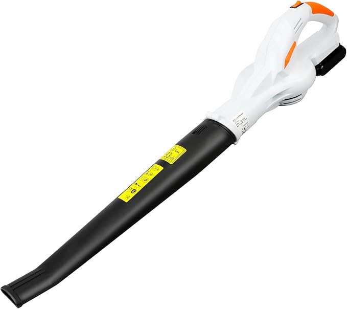 LIGO 20V Cordless Leaf Blower Battery Powered for Lawn Care, Patio, Blowing Leaves and Snow, Handheld Lightweight Including 2.0Ah Battery& Fast Charger