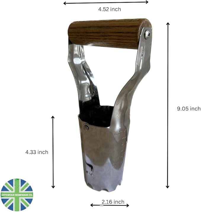 Cotswold Homeware Silicone Seed Starter Tray | 2 X 12 Cell Reusable Seed Starting Tray | for Vegetable, Flower & Herb Seeds | Indoor Grow Kit to Plant Seedlings | Stainless Steel Bulb Planter