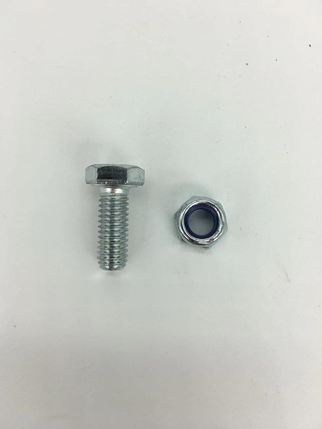 Replacement Auger Shear pin Bolts and Nuts for Snow Blower HS1132 HS928 HS828 HS724 HS624 (Set of 20)