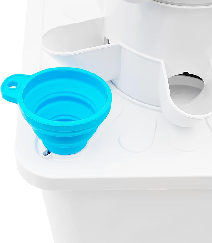 Hydroponics Growing System, 25-Plants Hydroponic Growing Kit Indoor Vertical Tower System Kit with Water Pump & Plug Nursery Germination Kit for Gardening Lover (White)