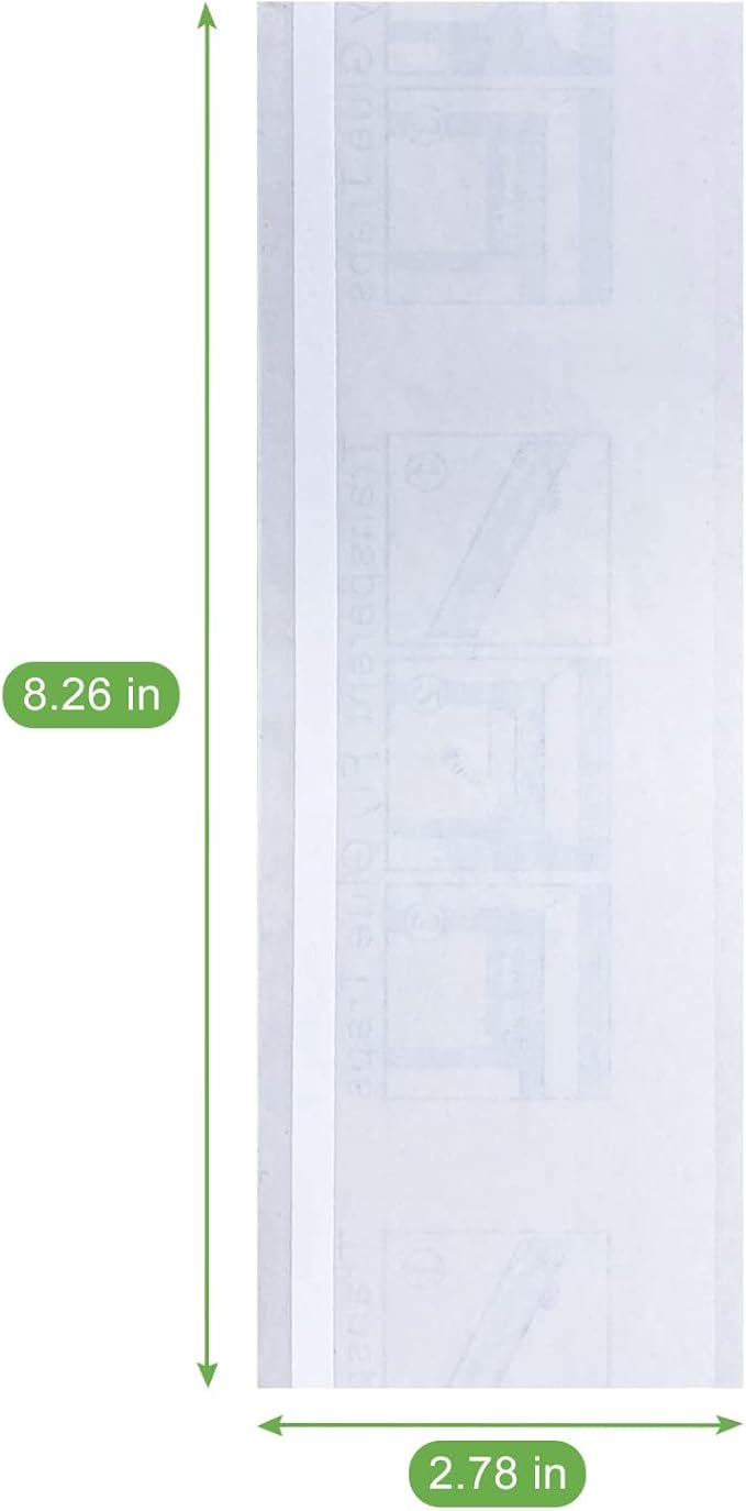 150 Pack Window Fly Trap, Fruit Fly Traps Indoors, Fly Paper Sticky Strips, Fly Traps for Indoors Clear