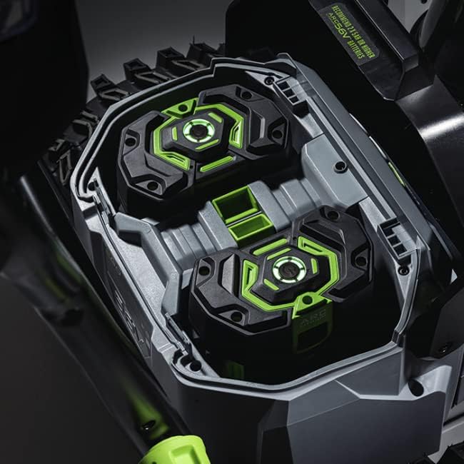 EGO Power+ SNT2406-4 24-Inch 56-Volt Lithium-Ion Cordless Self-Propelled 2-Stage Snow Blower with Peak Power - (4) 10.0Ah Batteries and (2) Turbo Chargers Included