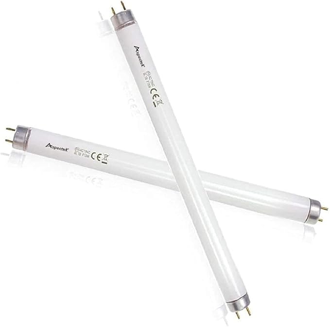 ASPECTEK Bug Zapper Mosquito UV Lamp Replacement Bulbs - Pack of 2X 10W UV Light Tubes, Compatible with ASPECTEK 20W Electronic Bug Zapper Models for Indoor Use