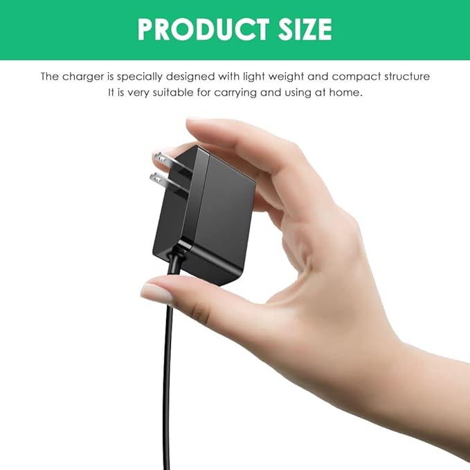 Mrgru Replacement Charger for HJ604C-CHRG Compatible with Sun Joe Electric Lawn Grass Mower HJ604C HJ605CC Power Adapter Supply