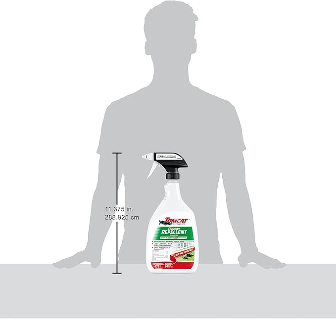 Tomcat Repellents Rodent Repellent Ready-to-Use, 1-Pack,24 oz.