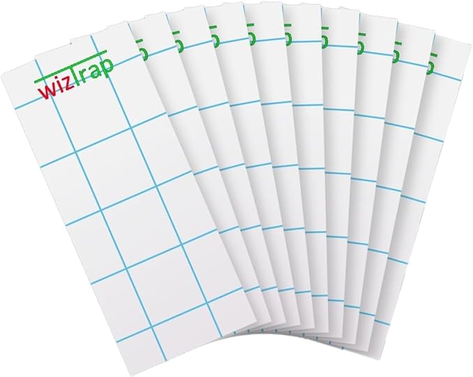 10 Glue Board Refills for The WizTrap Insect Trap! (10 Glue Board Refills)