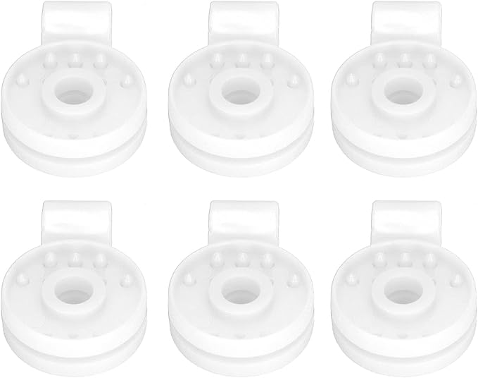 100pcs Shade Cloth Plastic Clips Heavy Duty Lock Grip, Bird Proof Shade Cloth Sunshade Clips for Outdoor Garden Greenhouse (White)