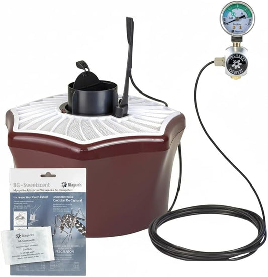 Biogents Mosquitaire Outdoor Mosquito Trap with CO₂ Booster & Sweetscent Lure | Eco-Friendly, Pesticide-Free, Pet-Safe Repellent Alternative | Electric Catcher for Comprehensive Mosquito Control
