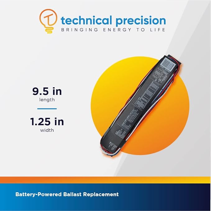 Replacement For Universal B332i120rh-a Fluorescent Lamp Ballast 120V By Technical Precision - F32T8/F32T8ES/F25T8/F17T8/F40T8/F25T12 - T8 Ballast 2 Lamp And 3 Lamp - 1 Pack