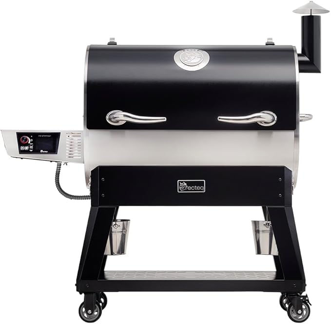 recteq Pellet Grill Smoker - Flagship 1600, Wood Pellet Smoker, BBQ, Wi-Fi Smart Grill, 1667 Sq. In. Cook Space, 40 lb Hopper