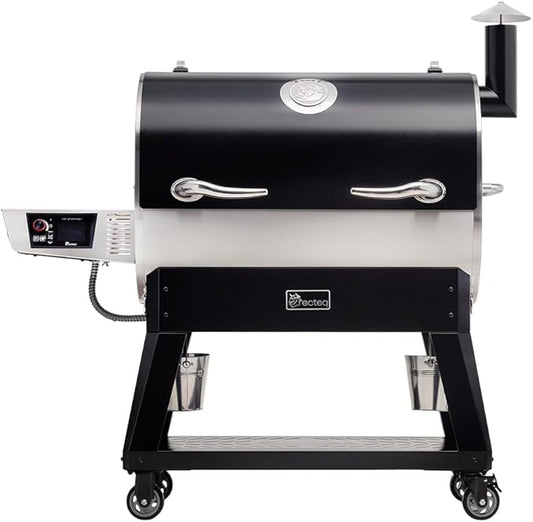 recteq Pellet Grill Smoker - Flagship 1600, Wood Pellet Smoker, BBQ, Wi-Fi Smart Grill, 1667 Sq. In. Cook Space, 40 lb Hopper