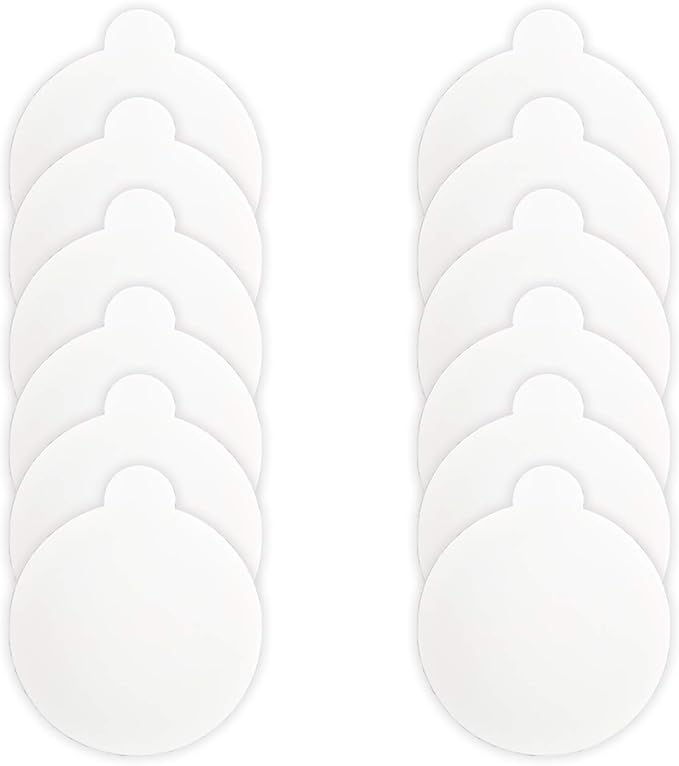 Mosquito Trap Sticky Refillable Glue Boards 12 Pack, 4.13" Fits Most Models Indoor Mosquito Killer Lamp