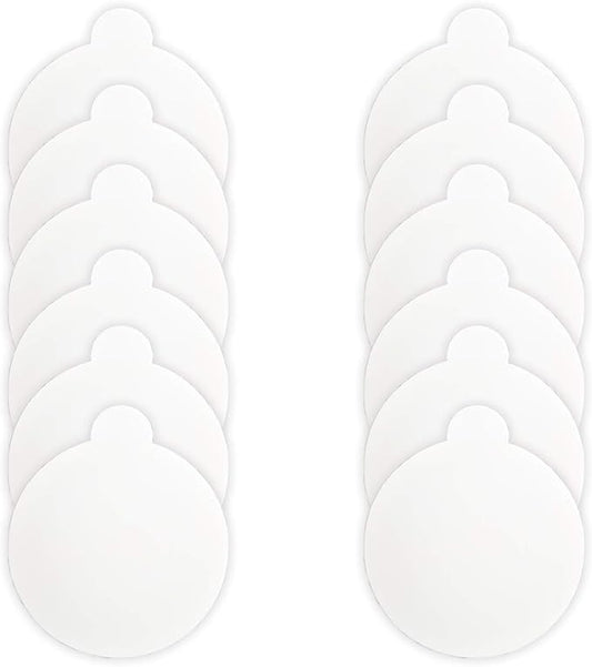 Mosquito Trap Sticky Refillable Glue Boards 12 Pack, 4.13" Fits Most Models Indoor Mosquito Killer Lamp