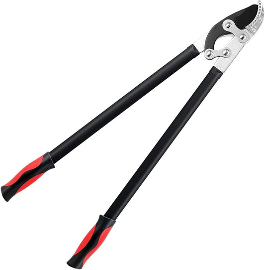 Loppers for Tree Trimming, Heavy Duty Branch Cutter Tree Clippers with Compound Action, Chops Thick Branch Ease, Garden Lopper Pruning, 32 Inch Tree Trimmer with 2" Clean Cut Capacity