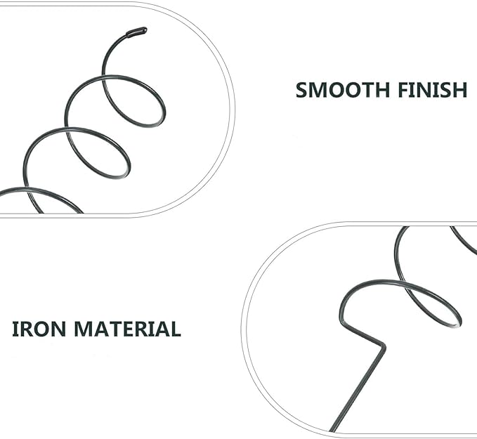 Tomato Twist Stake, Twisted Tomato Stakes Plant Supports, Tomato Cages Climbing Stake, Plant Support for Potted Plants Tomato Rose Vine, Plant Support Stakes for Potted Plants (5pcs)