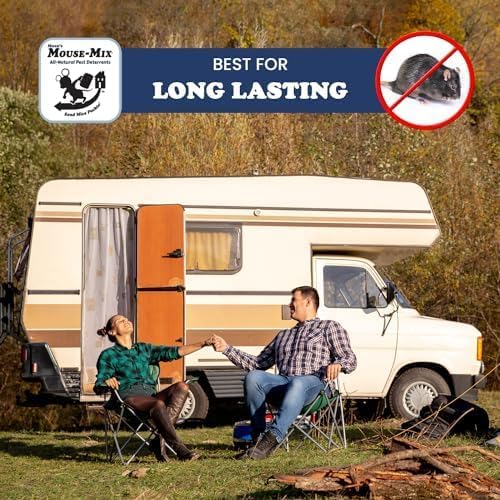 Moen's Critter Crumbs Mouse & Rodent Repellent – Peppermint Oil Indoor & Outdoor Deterrent for Mice, Rats,Rabbits, Squirrels & Deer – Safe for Pets & Family-Super pest Power-½ Gallon