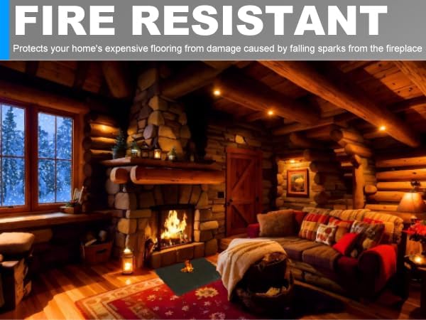 Titanium Thermal Barrier Adhesive Backed Heat Blanket Heat Shield Mat 12'' X 24'' for wall behind grill, fireplace kitchen cabinet 2500 Degrees Fire Pit Mat Fireproof Grill Pad