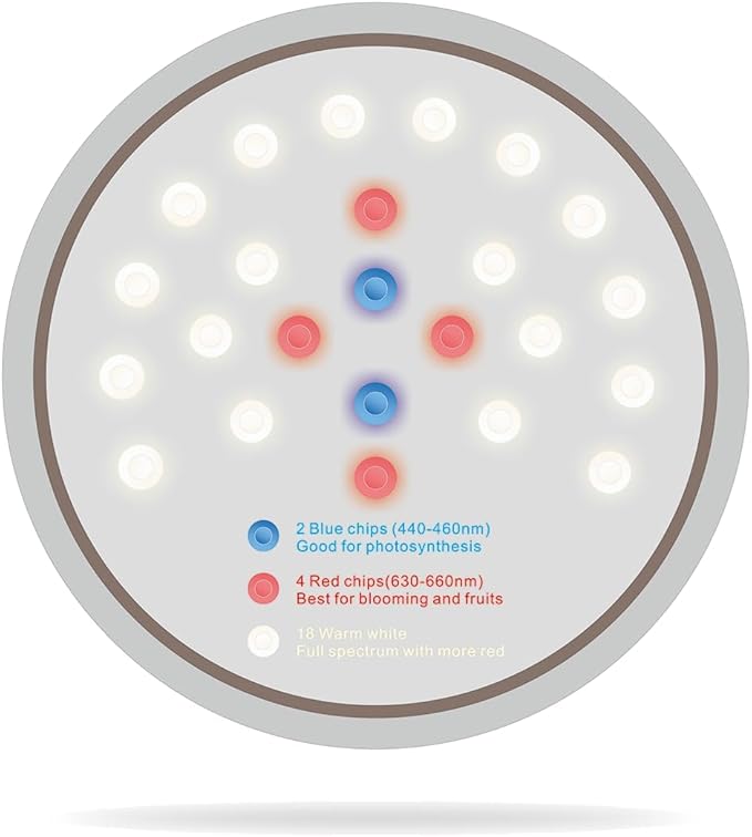 Indoor Planter Grow Light, Soil & Hydroponic Dual Mode, Automatic Timer for 3H/9H/12H, Full Spectrum 9 Dimmable Levels, Plants Germination Kit for 4 Pods, Ideal for Herbs, Flowers & Vegetables (Grey)