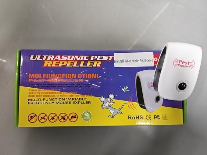 2025 Upgraded Ultrasonic Pest Repeller 8 Packs, Mouse Repellent Indoor Rodent Repellent Ultrasonic Plug in Pest Control for Roach,Mouse,Bugs,Mosquito,Mice,Spider,Ant, Rat Deterrent for House