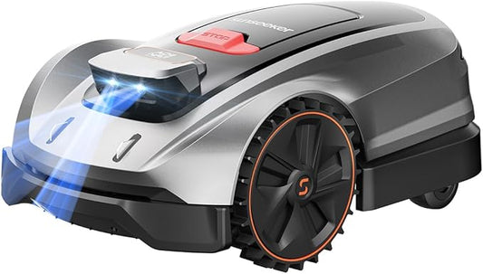 Sunseeker X3 Plus Robot Lawn Mower no Wire,0.3 Acre/13,000 Sq. Ft,Smart APP Control, AI & RTK Navigation, 6 Muti-Zone, Path Planning, for Small/Medium Yards