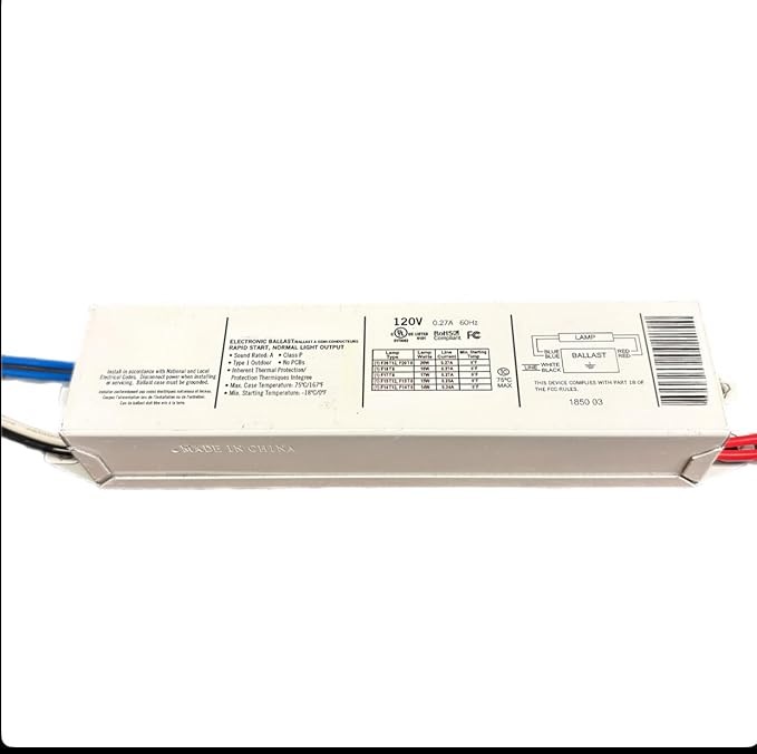 Technical Precision Replacement for Advance Rlq-120-tp by Technical Precision - F20 T12 Electronic Ballast - 120V Input - 1 Pack