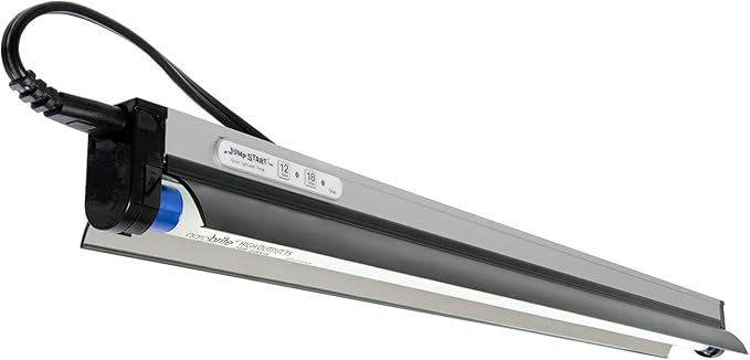 Jump Start T5 Fixture w/Lamp, Reflector, and Timer, 2 ft