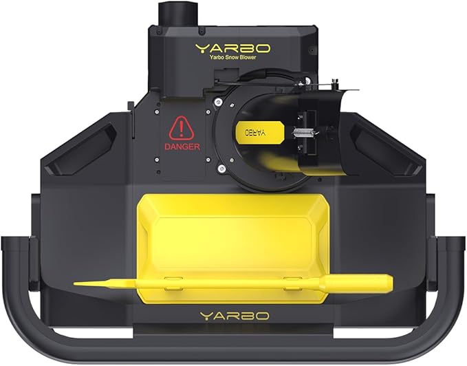 YARBO Snow Blower Modular, 24/7 Autonomous 2-Stage Electric Snowblower Cordless with 6-40ft Throwing Distance, 12" Intake Height, 24" Cleaning Width, AI Multi-Zone Mapping & RTK GPS