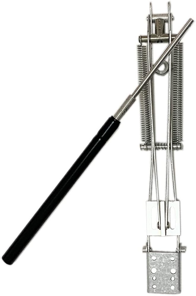 BIBISTORE Automatic Greenhouse Vent Opener Auto Solar Cold Frame Window Openers Agriculture Hothouse Roof Opening Kits Gardening Greenhouse Accessories-33 Lbs Lift Capacity,Two Springs