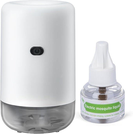 Mosquito Repeller, USB Electronic Mosquito Repeller Indoor Use, Includes 280 Hr Repellent Refill for Home, Bedroom, Office