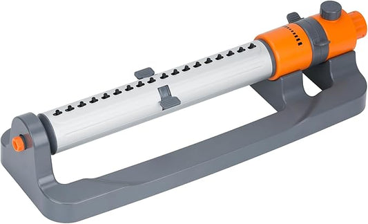 LINEX Oscillating Water Sprinklers for Yard, Garden and Lawn Sprinkler for Large Outdoor Area with Adjustable Spray