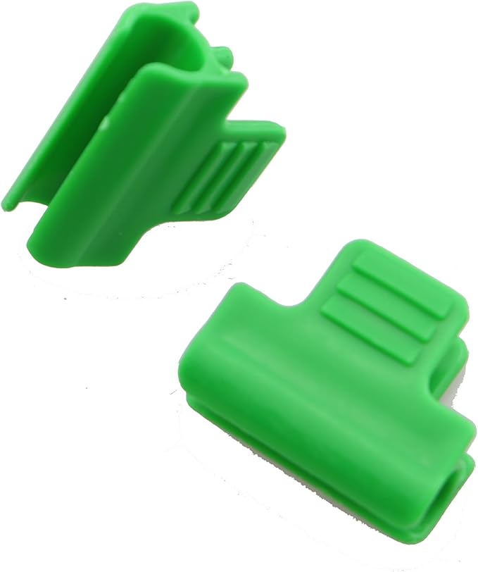 20PCS 0.43 Inch Shed Accessories Gardening Clips ABS Greenhouse Fixture Plant Support Garden Stake Fixing Clamp Fits 1/2 Inch PVC Pipe