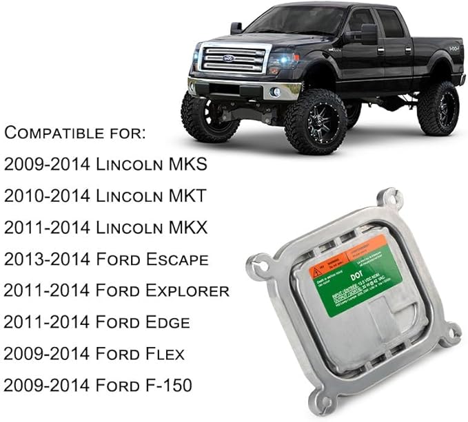 O-NEX Xenon D1S D3S 35W HID Ballast 8A5Z13C170A Factory OEM Direct Replacement Control Unit Module for Ford Lincoln