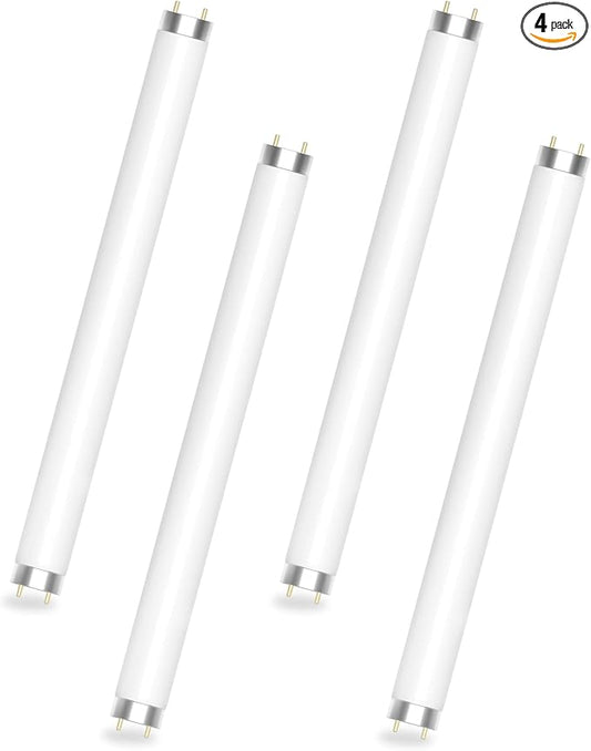 Shootingstar Bug Zapper Replacement Light Bulb 10W for 20W Indoor Bug Zapper, BL T8 F10W Light Tube Compatible with Aspectek, Liba and Other 20W Mosquito Zapper Lamp, 4 Pack