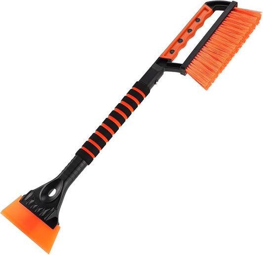 Ice Scraper and Snow Brush for Car Windshield, Snow Scraper for Car, Snow Winter Car Necessities, Multi Functional Car Snow Removal Tools, Car Accessories Gift for Women and Man (Enhanced)