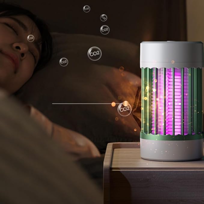 Bug Zapper Out- Portable Electric Mosquitoes and Flying Insect Trap Light | High Powered Wireless Killer Lamp | Must Haves for Kitchen, Camping, Room, Home Rechargeable Indoor