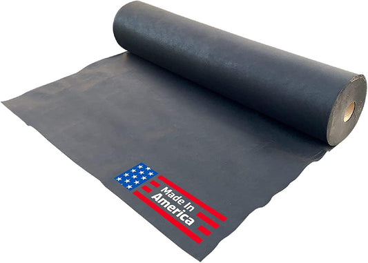 Sandbaggy Geotextile Pond Underlayment Fabric | Made in USA | 8 oz, 6 ft x 50 ft, Black, Non Woven Polypropylene, Protects Pond Liner, 205 lbs Tensile Strength, 50+ Year Life