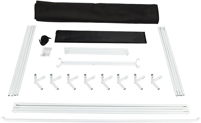 Grow Tent, Indoor Mylar Hydroponics Indoor Gardening Grow Tent Room with Observation Window and Floor Tray (48"x24"x60")