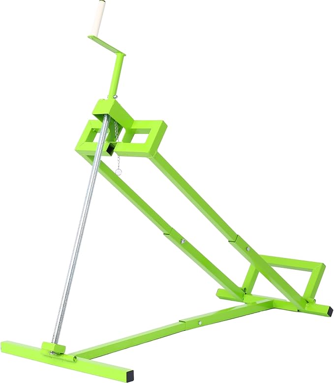 Heavy-Duty Lawn Mower Lift - 800 Lbs Capacity, Universal Fit, Easy Lift for Riding Mowers, Tractors | Adjustable 45° Tilt, Maintenance and Cleaning Aid