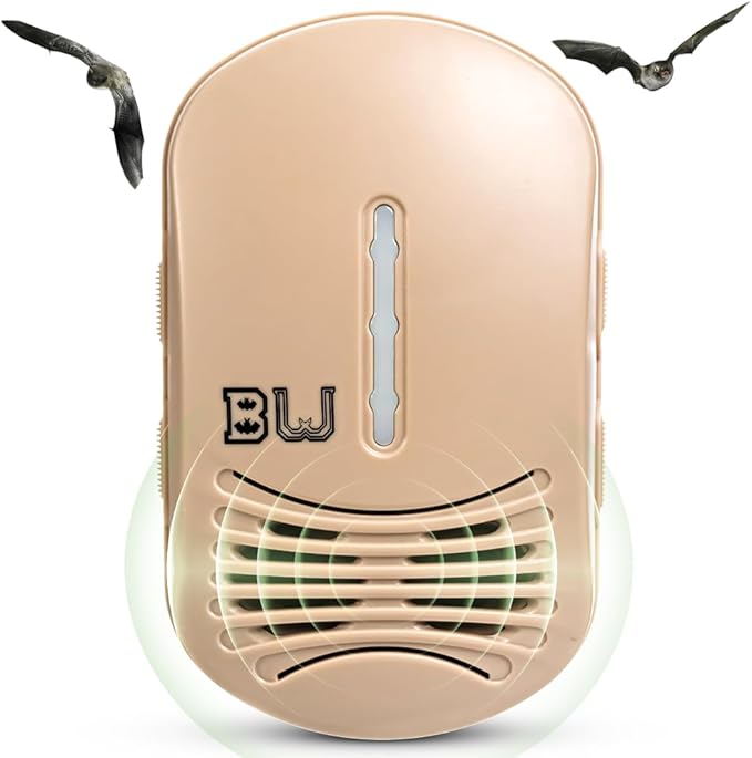 BEU-T Bat Expulsion Unit – Desert Tan Edition, Equipped with Dynamic Ultrasonic Bat Repellent Technology