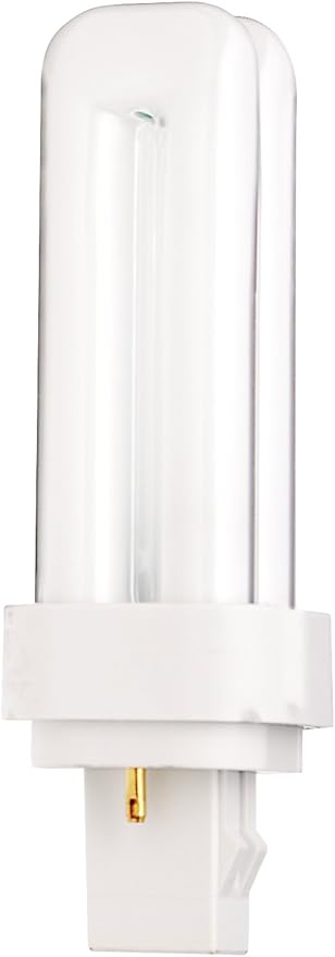 Satco S8317 2700K 13-Watt GX23-2 Base T4 Quad 2-Pin Tube for Magnetic Ballasts, 1 Count (Pack of 1)