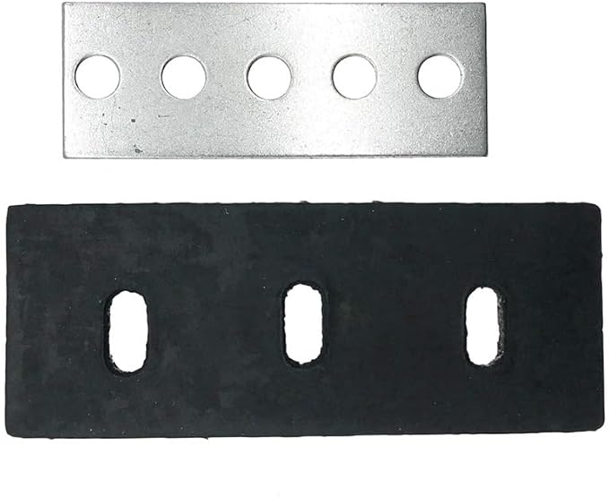 3/8" 3-Blade Universal Snow Blower Impeller Replacement - Heavy-Duty Steel Scraper for Snow Removal - Compatible with Most Snow Blowers