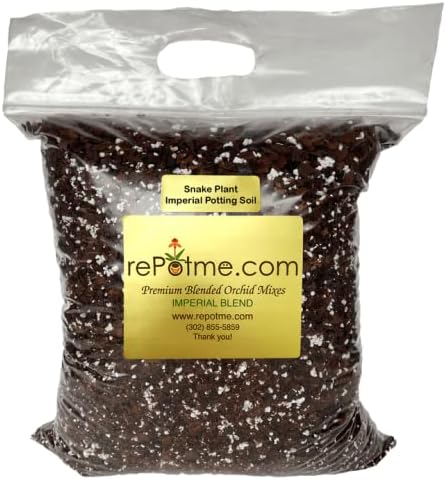 Snake Plant Imperial Houseplant Potting Soil Mix by rePotme - Junior Bag (4 Quarts)