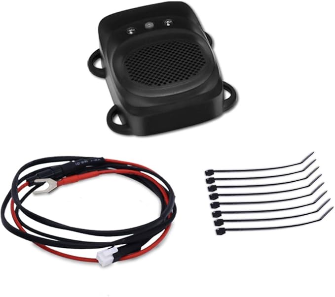 Car Rodent Repellent Ultrasonic Under Hood Animal Repeller Mouse and Rat Deterrent with LED Strobe – Engine Bay Pest Control Device for 12V 24V Vehicle, Automobile, Truck, RV