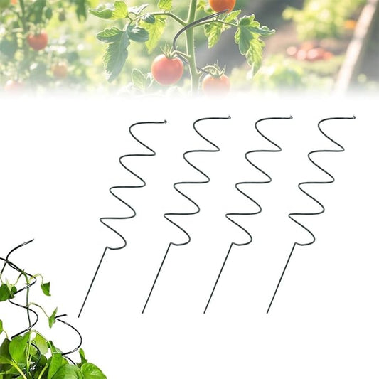Tomato Twist Stake, Tomato Twist, Twisted Tomato Stakes, Spiral Tomato Stakes, Climbing Plant Stake Tower Plant Supports (4PCS)