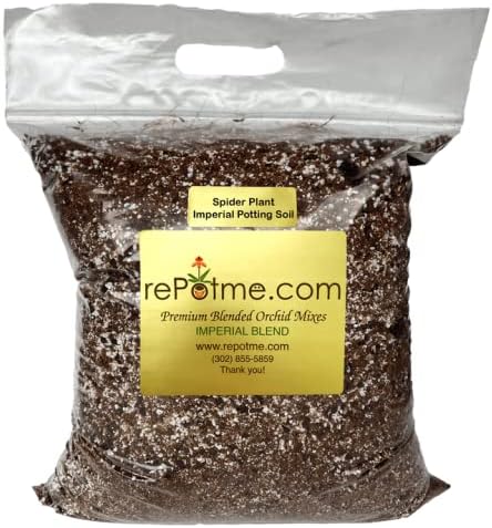 rePotme Houseplant Soil - Spider Plant Imperial Houseplant Potting Soil Mix - Mini Bag (2 Quarts)