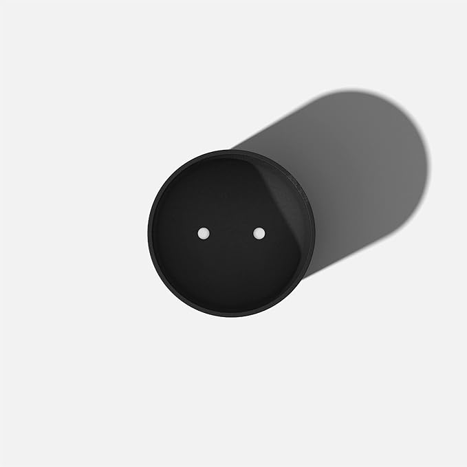 Veradek Round Black Plastic Planter Pots for Indoor/Outdoor Garden Use, with Drainage Holes, Suitable for Small to Large Succulent Plants, Flowers, Modern Interior Plants