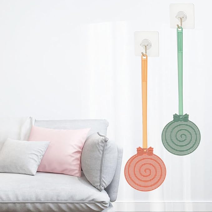 Fly Swatter, Fly Swatter for Indoors, FlySwatter, Fly Swatters Green 2PCS